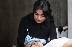 Eyebrow Tattoo result by Nancy Karen Houston Microblading in Pearland, TX