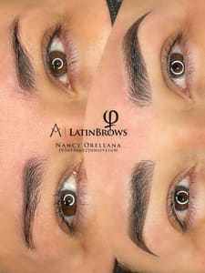 Eyebrow Tattoo result by NancyObeauty Studio in San Diego, CA