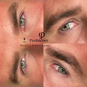 Eyebrow Tattoo result by NancyObeauty Studio in San Diego, CA