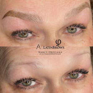 Eyebrow Tattoo result by NancyObeauty Studio in San Diego, CA