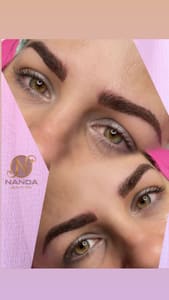 Eyebrow Tattoo result by Nanda Beauty & Spa in Round Rock, TX