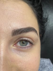Eyebrow Tattoo result by Nano Esthetics in Bel Air, MD