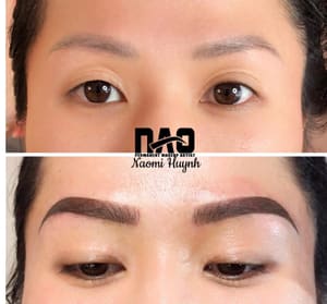 Eyebrow Tattoo result by NAO Permanent Makeup Artist in Sugar Land, TX