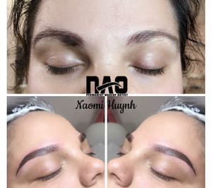 Eyebrow Tattoo result by NAO Permanent Makeup Artist in Sugar Land, TX