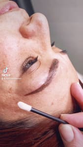Eyebrow Tattoo result by Naperville Beauty Bar in Naperville, IL