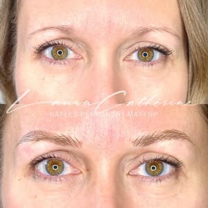 Eyebrow Tattoo result by Naples Permanent Makeup in Naples, FL