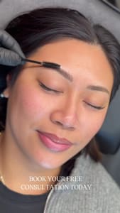Eyebrow Tattoo result by Nasri Aesthetics in Costa Mesa, CA