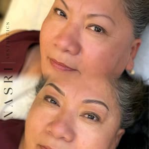 Eyebrow Tattoo result by Nasri Aesthetics in Costa Mesa, CA