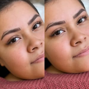 Eyebrow Tattoo result by Nasri Aesthetics in Costa Mesa, CA