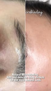 Eyebrow Tattoo result by Natalia Beauty Studio in Miami Beach, FL