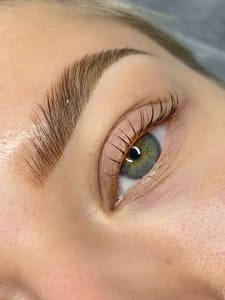 Eyebrow Tattoo result by Natalia Wolf Studio in Irvine, CA