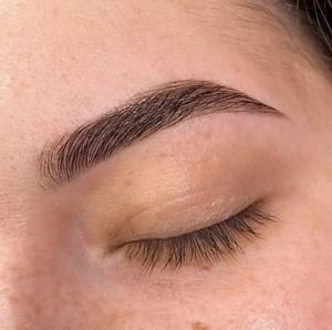 Eyebrow Tattoo result by Natalia Wolf Studio in Irvine, CA