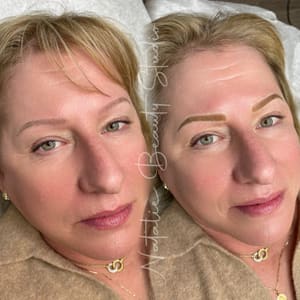Eyebrow Tattoo result by Natalie Beauty Studio in Charlotte, NC