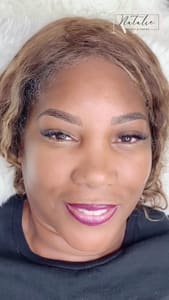 Eyebrow Tattoo result by Natalie Brows N Lashes in Downey, CA