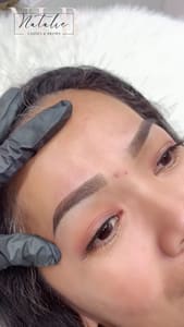 Eyebrow Tattoo result by Natalie Brows N Lashes in Downey, CA