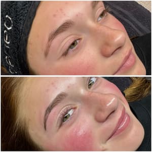 Eyebrow Tattoo result by Natalie Jean Esthetics, LLC in Oconomowoc, WI