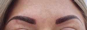Eyebrow Tattoo result by Natalie Jean Esthetics, LLC in Oconomowoc, WI