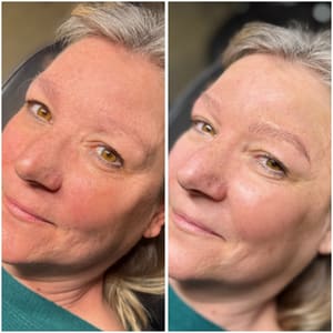 Eyebrow Tattoo result by Natalie Jean Esthetics, LLC in Oconomowoc, WI