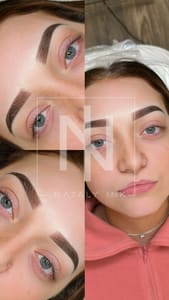 Eyebrow Tattoo result by Nataly Ink in Pantego, TX