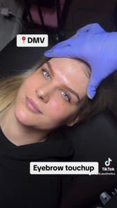 Eyebrow Tattoo result by Natti Aesthetics in Herndon, VA