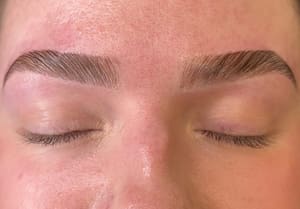 Eyebrow Tattoo result by Natural Arch Brow Studio in Kirkland, WA