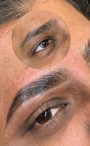 Eyebrow Tattoo result by Natural Arch Brow Studio in Kirkland, WA
