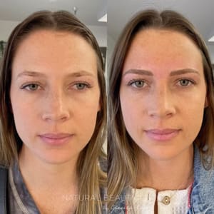 Eyebrow Tattoo result by Natural Beauty LA by Jessica Rose in Westlake Village, CA