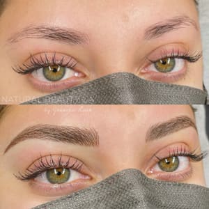 Eyebrow Tattoo result by Natural Beauty LA by Jessica Rose in Westlake Village, CA