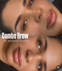 Eyebrow Tattoo result by Natural Beauty Permanent Makeup and Esthetics in Goodyear, AZ
