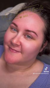 Eyebrow Tattoo result by Natural Brows and Beauty By Alex in West Melbourne, FL