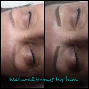 Eyebrow Tattoo result by Natural Brows by Tam - Microblading in Pleasant Grove, UT
