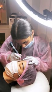 Eyebrow Tattoo result by Natural Cosmetics in Woodland Park, NJ