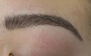 Eyebrow Tattoo result by Natural Eyebrow Microblading Expert in Ashburn, VA