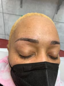 Eyebrow Tattoo result by Natural Eyebrow Microblading Expert in Ashburn, VA