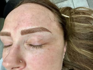 Eyebrow Tattoo result by Natural Eyebrow Microblading Expert in Ashburn, VA