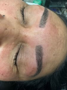 Eyebrow Tattoo result by Natural Eyebrow Microblading Expert in Ashburn, VA