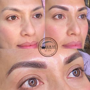 Eyebrow Tattoo result by Natural Look By Eva - Microblading Salon in Bolingbrook, IL
