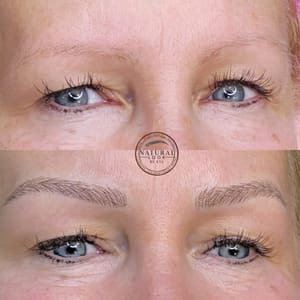 Eyebrow Tattoo result by Natural Look By Eva - Microblading Salon in Bolingbrook, IL