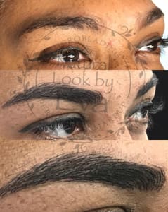 Eyebrow Tattoo result by Natural Look By Eva - Microblading Salon in Bolingbrook, IL