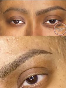 Eyebrow Tattoo result by Natural Look By Eva - Microblading Salon in Bolingbrook, IL