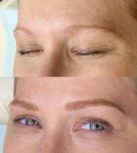 Eyebrow Tattoo result by Natural Method Brows in Tampa, FL