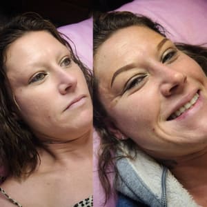 Eyebrow Tattoo result by Natural Radiance - Permanent Makeup and Aesthetics in Huntington Beach, CA