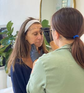 Eyebrow Tattoo result by Natural Radiance - Permanent Makeup and Aesthetics in Huntington Beach, CA