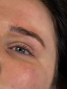 Eyebrow Tattoo result by Naturalish Beauty in Sacramento, CA