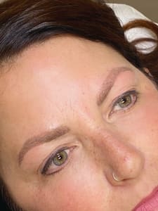 Eyebrow Tattoo result by Naturalish Beauty in Sacramento, CA