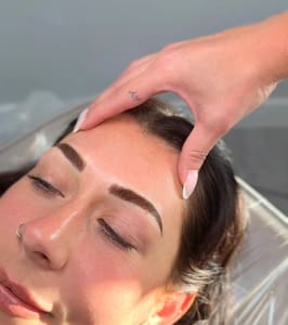 Eyebrow Tattoo result by Naturyl Brows Microblading & Lip Blush in St. Pete FL in Pinellas Park, FL