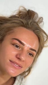 Eyebrow Tattoo result by Naturyl Brows Microblading & Lip Blush in St. Pete FL in Pinellas Park, FL