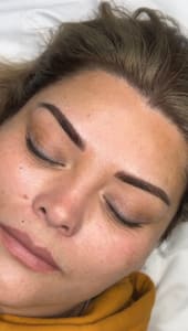 Eyebrow Tattoo result by Naturyl Brows Microblading & Lip Blush in St. Pete FL in Pinellas Park, FL
