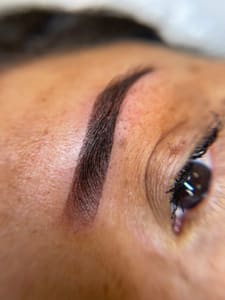Eyebrow Tattoo result by Naturyl Ink and Aesthetics in Sandusky, OH