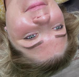Eyebrow Tattoo result by Nava Browtique & Aesthetics in Oneida, NY